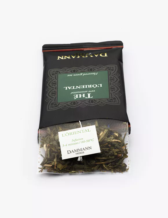 THÉ VERT - L'ÔRIENTAL, 24 SACHETS CRISTAL® ENVELOPPÉS
