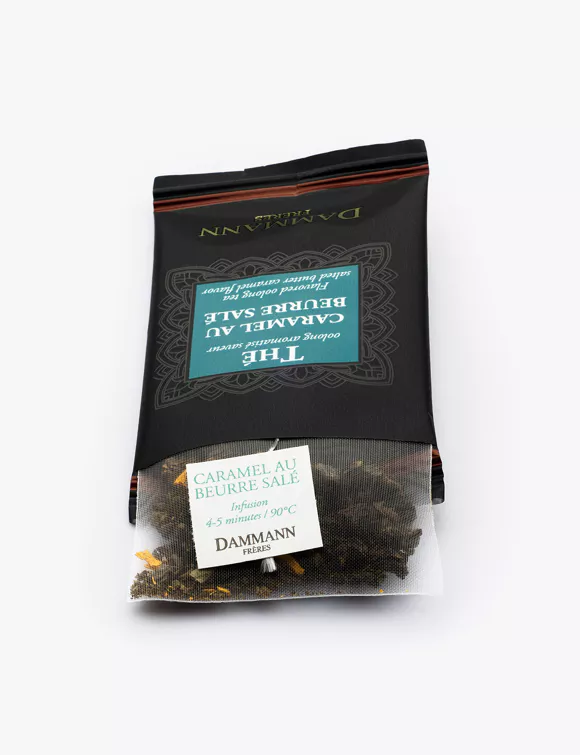 OOLONG CARAMEL AU BEURRE SALÉ, 24 SACHETS CRISTAL® ENVELOPPÉS