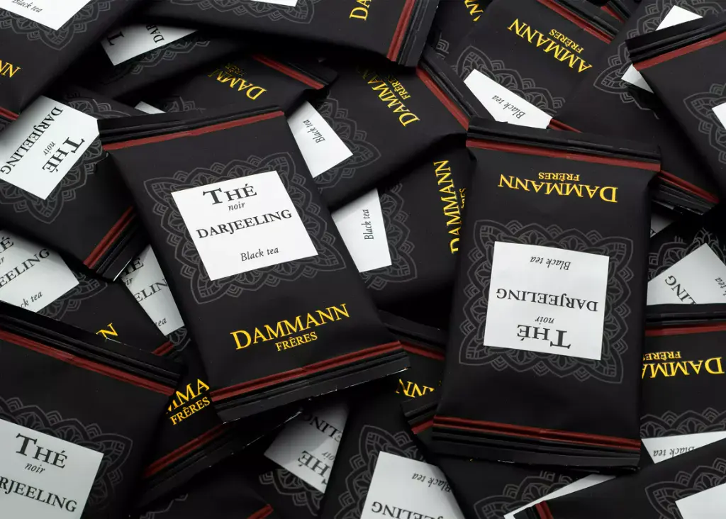 THÉ NOIR DARJEELING, 24 SACHETS CRISTAL® ENVELOPPÉS