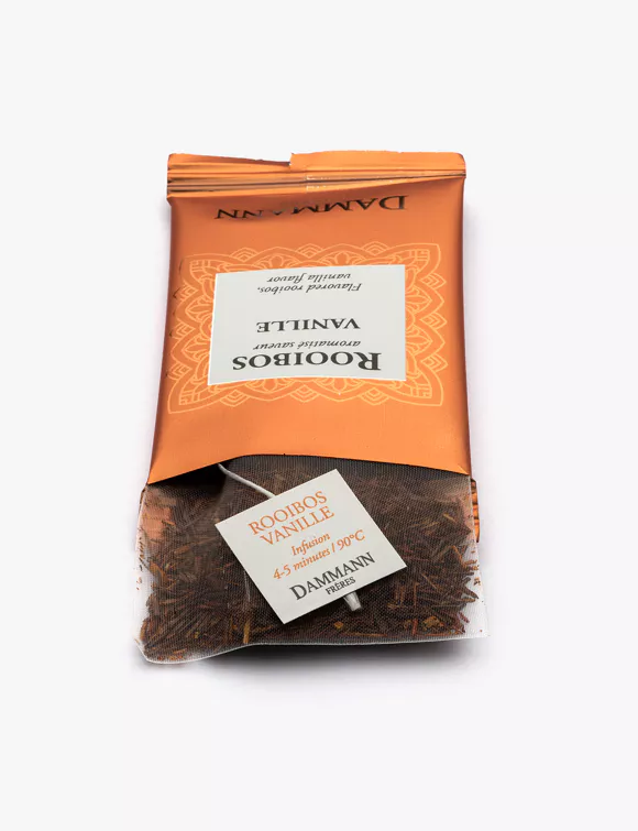 ROOIBOS VANILLE, 24 SACHETS CRISTAL® ENVELOPPÉS