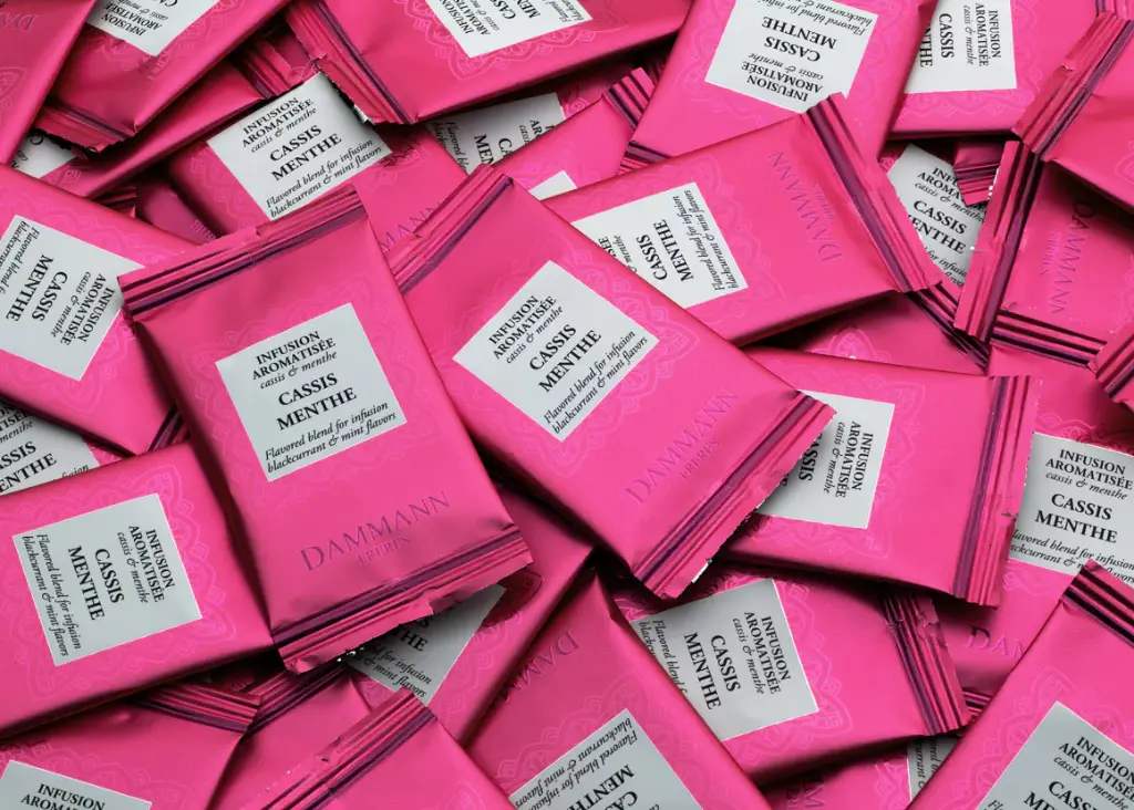 CARCADET CASSIS MENTHE, 24 SACHETS CRISTAL® ENVELOPPÉS