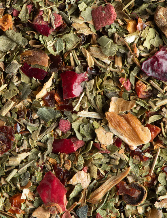 TISANE FRUITS ROUGES, 24 SACHETS CRISTAL® ENVELOPPÉS