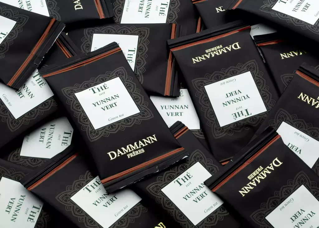 THE VERT YUNNAN, 24 SACHETS CRISTAL® ENVELOPPÉS