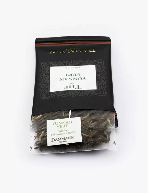 THE VERT YUNNAN, 24 SACHETS CRISTAL® ENVELOPPÉS