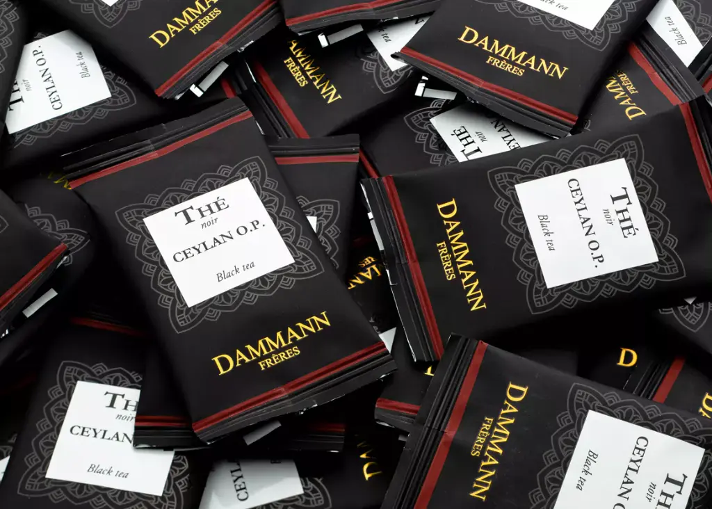 THÉ NOIR CEYLAN O.P., 24 SACHETS CRISTAL® ENVELOPPÉS