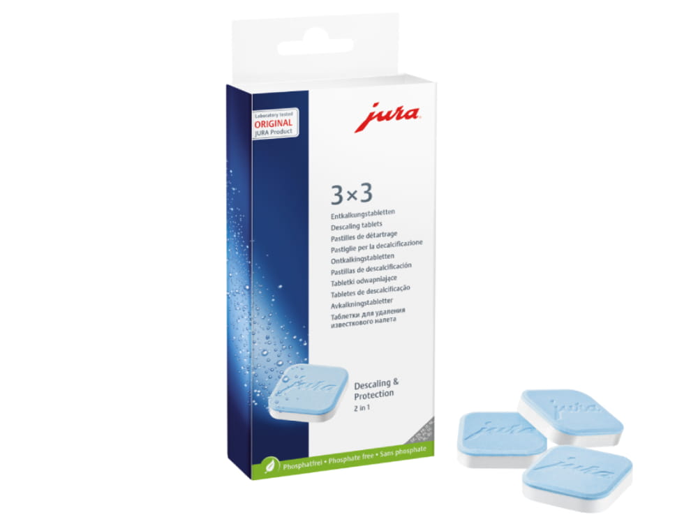 Jura tablettes de détartrage 3×3