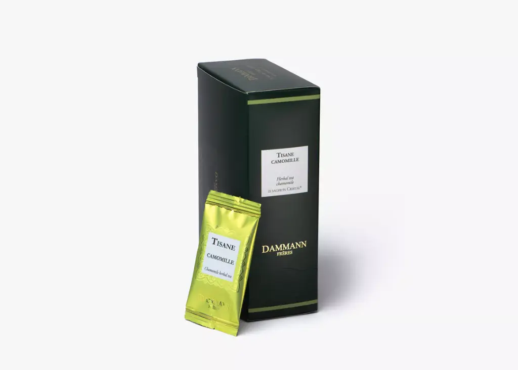 Tisane - CAMOMILLE, 21 SACHETS CRISTAL® ENVELOPPÉS