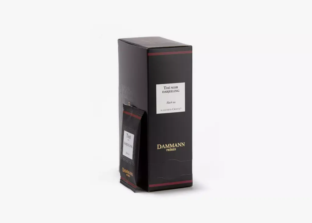 THÉ NOIR DARJEELING, 24 SACHETS CRISTAL® ENVELOPPÉS