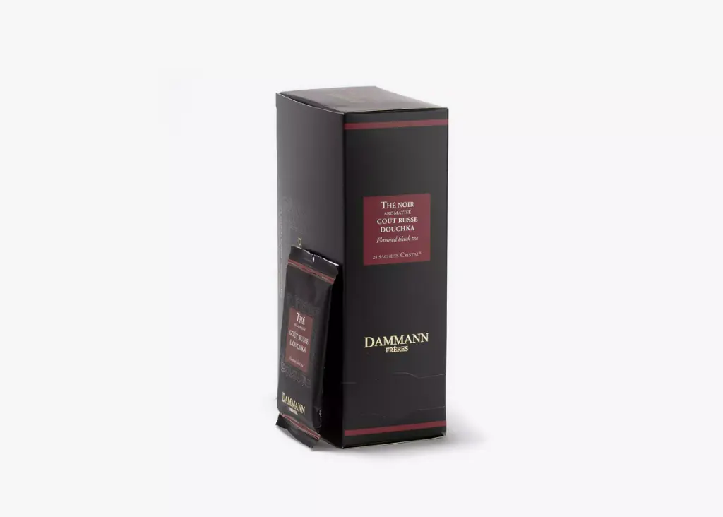 GOÛT RUSSE DOUCHKA, 24 SACHETS CRISTAL® ENVELOPPÉS