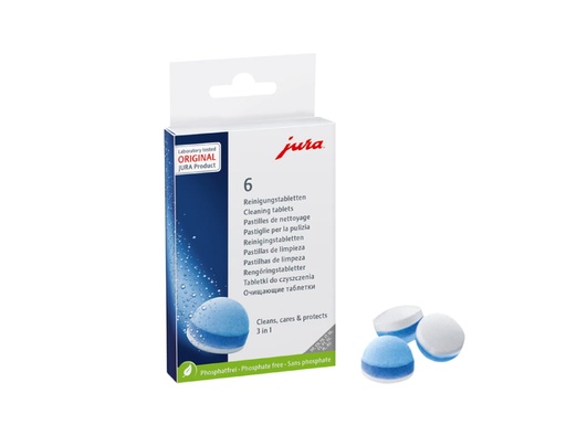 Jura pastilles de nettoyage 6PCS
