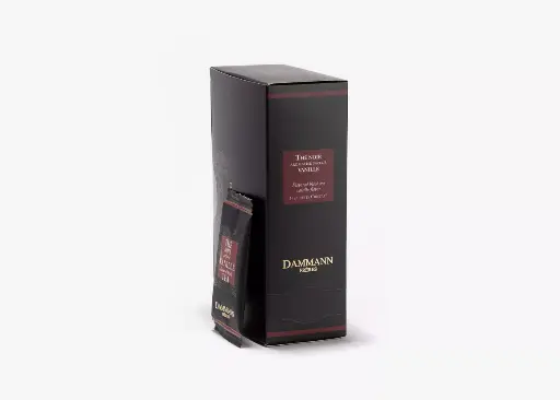 THÉ NOIR VANILLE, 24 SACHETS CRISTAL® ENVELOPPÉS