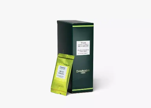 TISANE FRUITS ROUGES, 24 SACHETS CRISTAL® ENVELOPPÉS